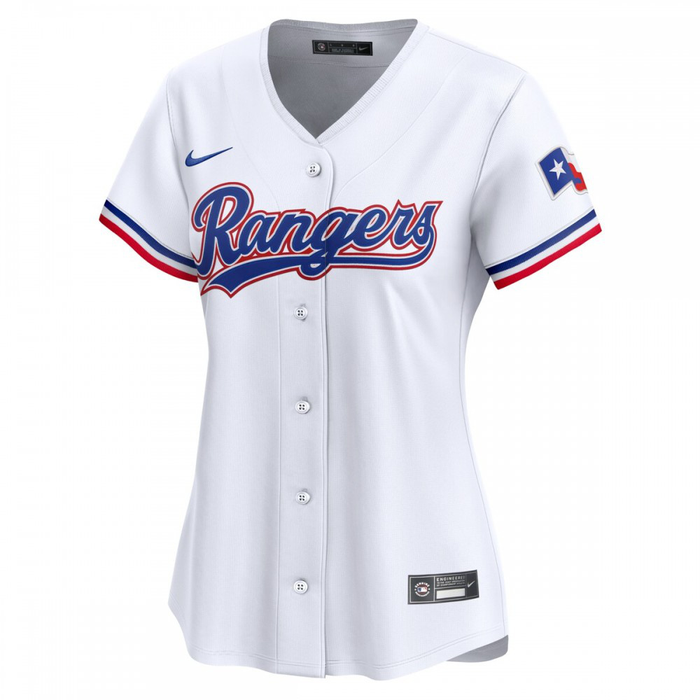 Josh Jung Texas Rangers Women's Home Limited Player Jersey - White-Pro Kit Vault | Brand New 26/27 Sports Jerseys